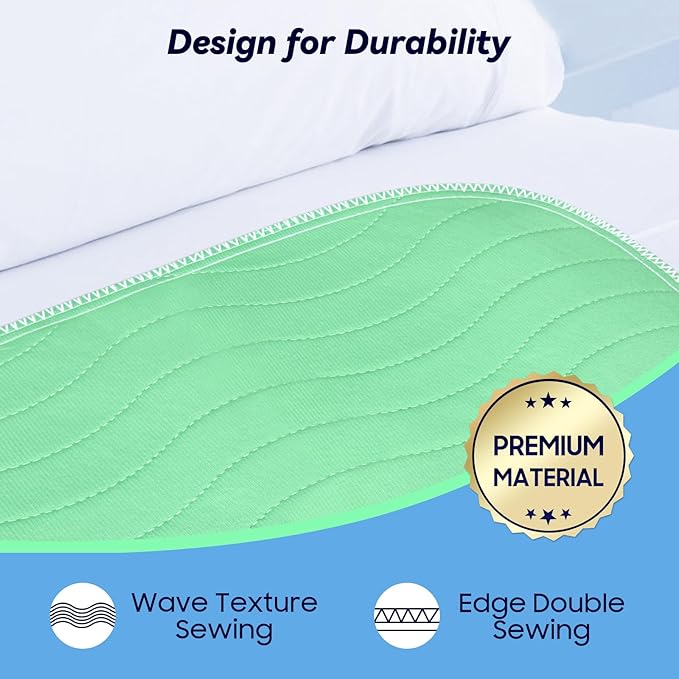 Waterproof Mattress Protector - 2 Pack