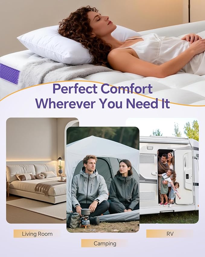 Memory Foam Mattress Topper - Full