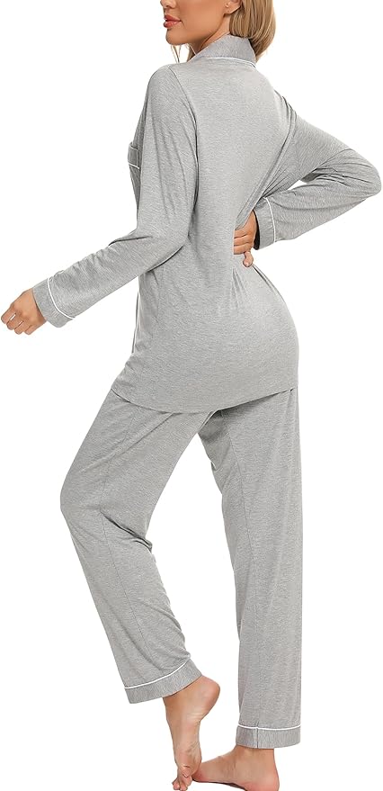 Women's Pants Pajama Set - Long Sleeve - 2 Piece