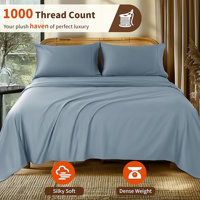 Bed Sheet Set - King - 4 Piece