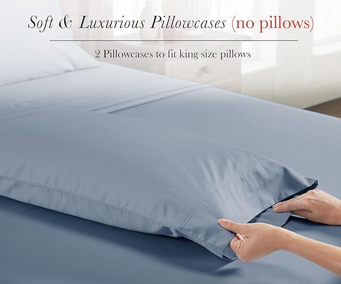 Pillowcase Set - King - 2 Piece
