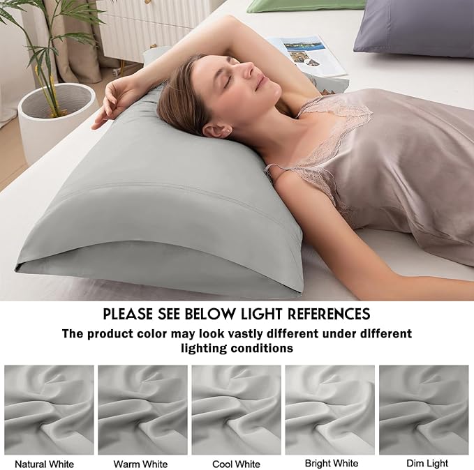 Cooling Pillowcase Set - Queen - 2 Pack