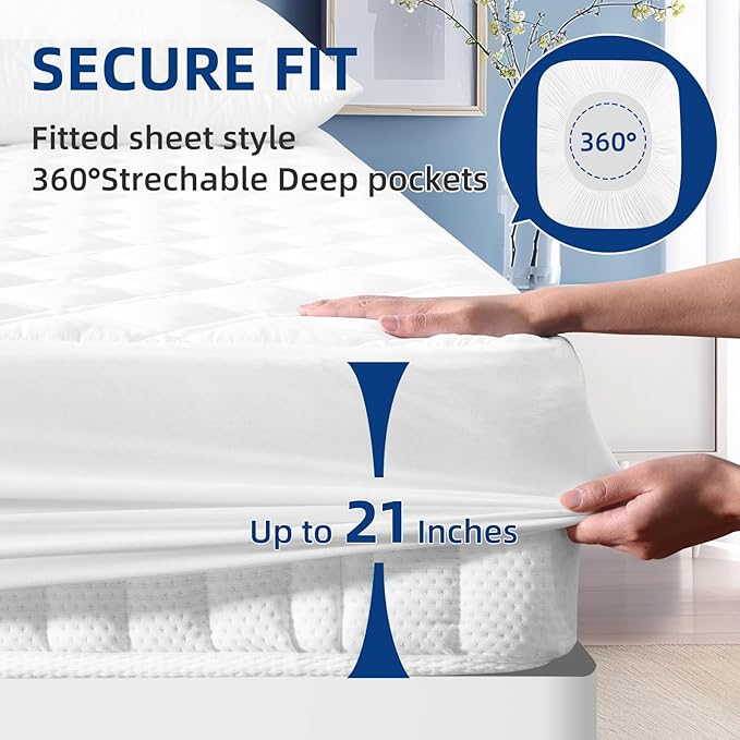 Cooling Mattress Protector - Twin