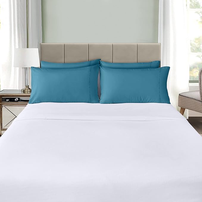 Microfiber Pillowcase Set - King - 20 x 40 in - 4 Pack