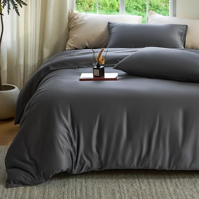 Bamboo Cooling Duvet Cover Set - Queen