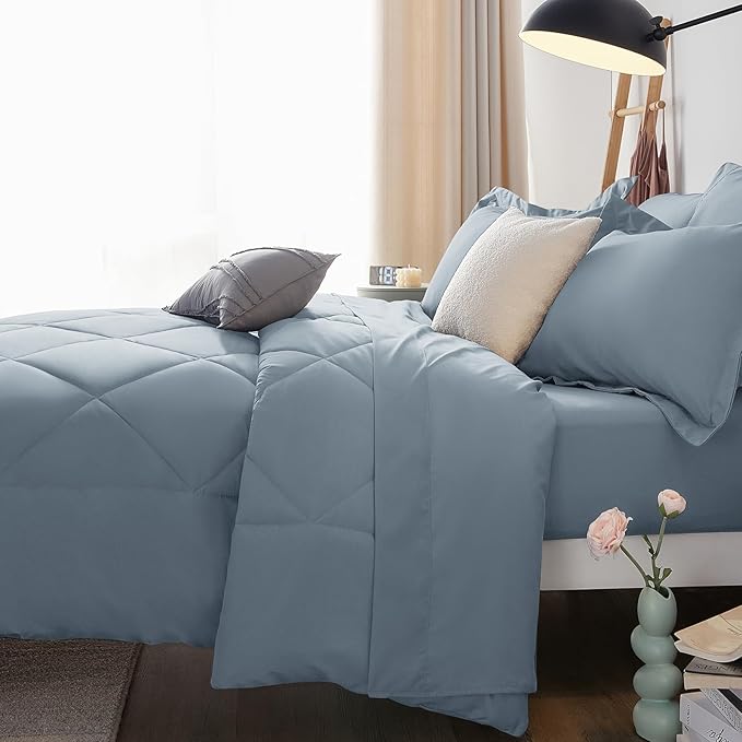 Down Alternative Comforter Set - Full - 7 Piece