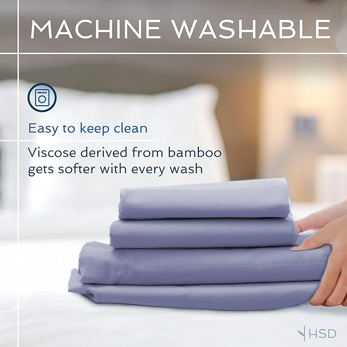 Bamboo Cooling Bed Sheet Set - Twin XL - 3 Piece