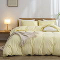 Linen Duvet Cover Set - King - 3 Piece