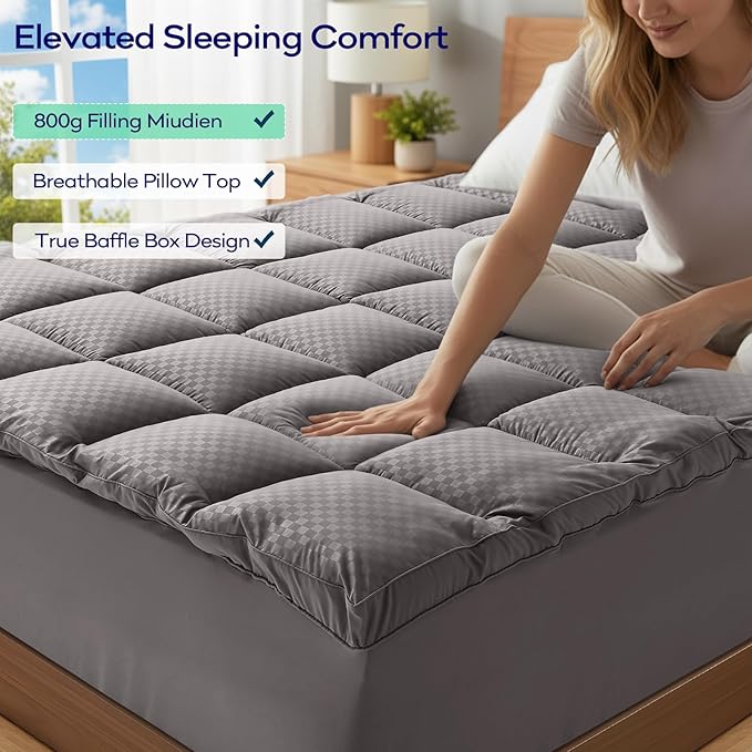 Memory Foam Cooling Mattress Topper - Twin XL