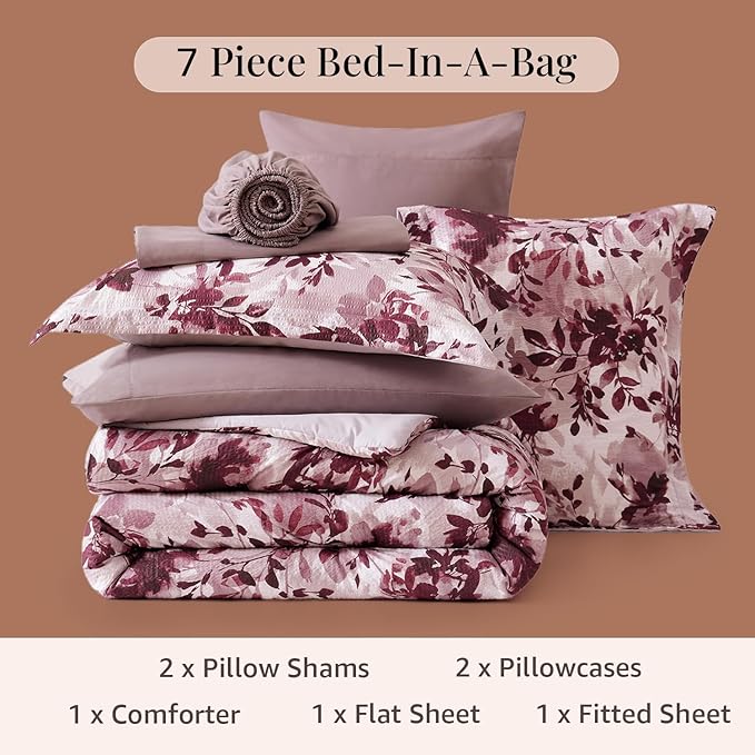 Comforter Set - Full - 7 Piece