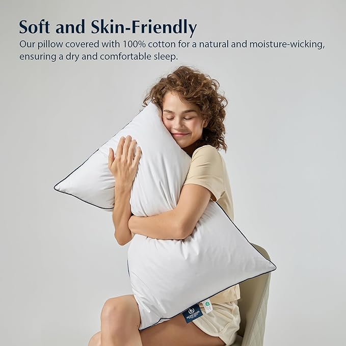 100% Cotton Bed Pillow - Standard
