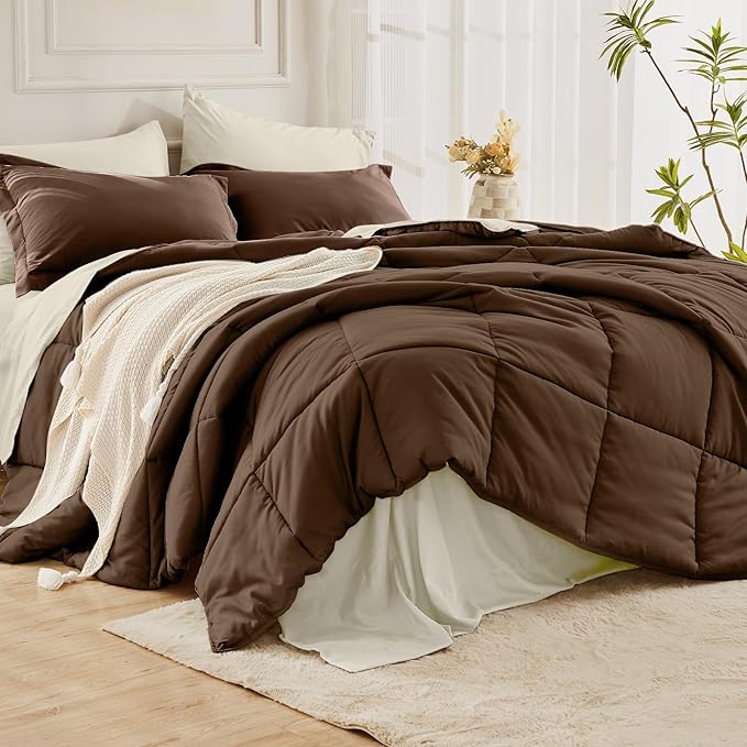 Down Alternative Comforter Set - California King - 7 Piece