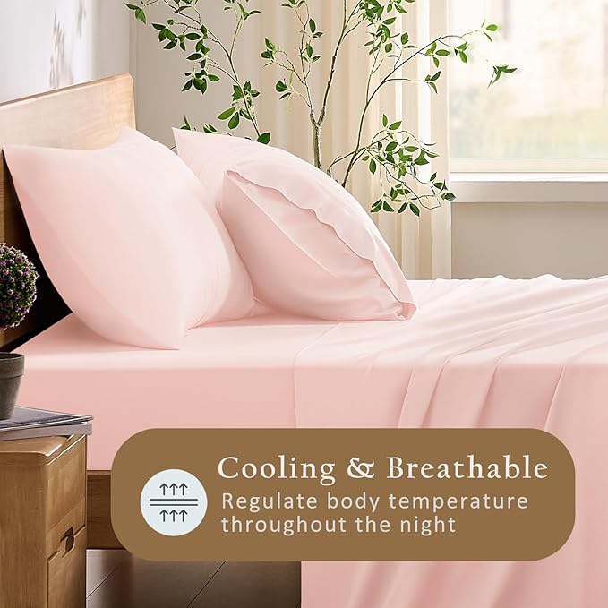 Bamboo Cooling Pillowcase Set - Standard - 2 Piece