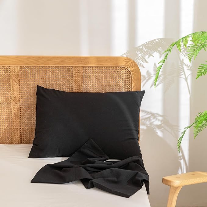 Linen Pillowcase Set - Standard - 20 x 26 in