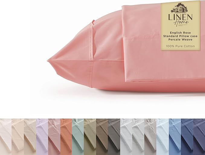 100% Cotton Pillowcase Set - Queen - 2 Piece