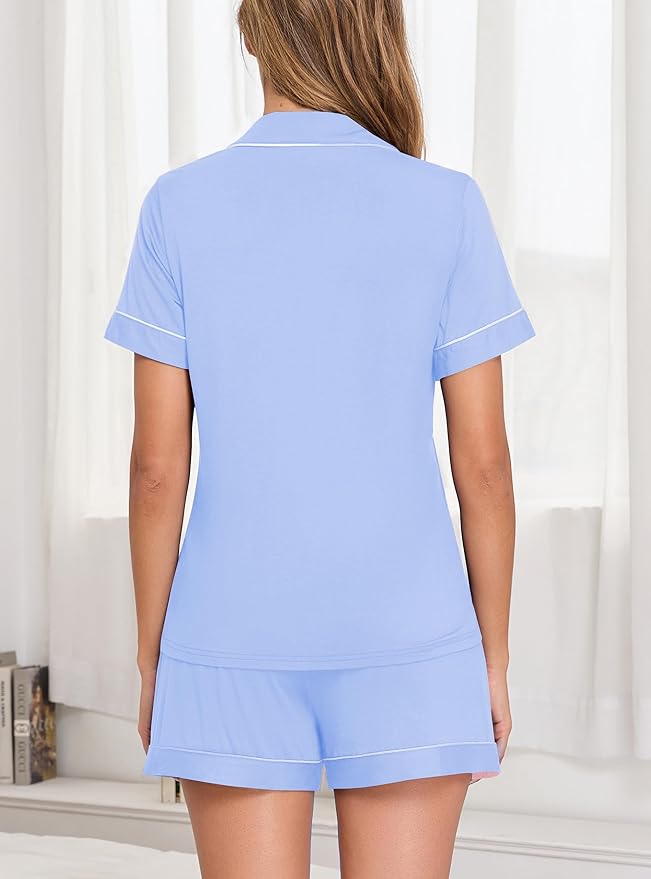 Pajama Set - Short Sleeve - 2 Piece