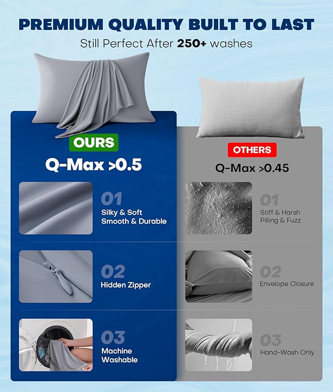 Cooling Pillowcase Set - Standard - 2 Piece