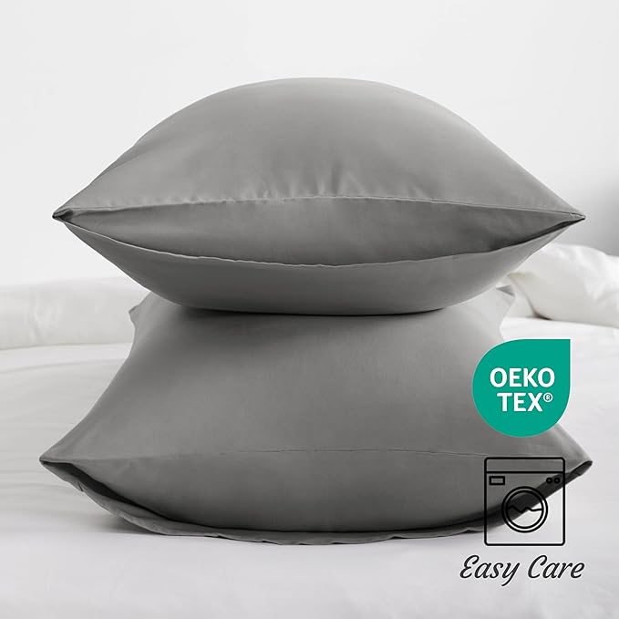 Microfiber Pillowcase Set - 14 x 20 in - 2 Pack - 2 Piece