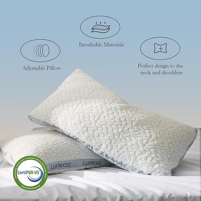 Bamboo Bed Pillow - King - 17 x 33 in