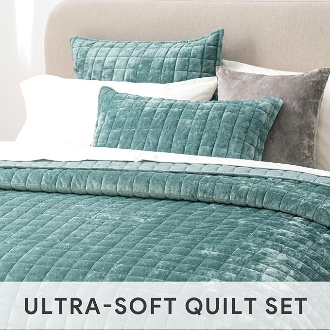 Velvet Quilt Set - King