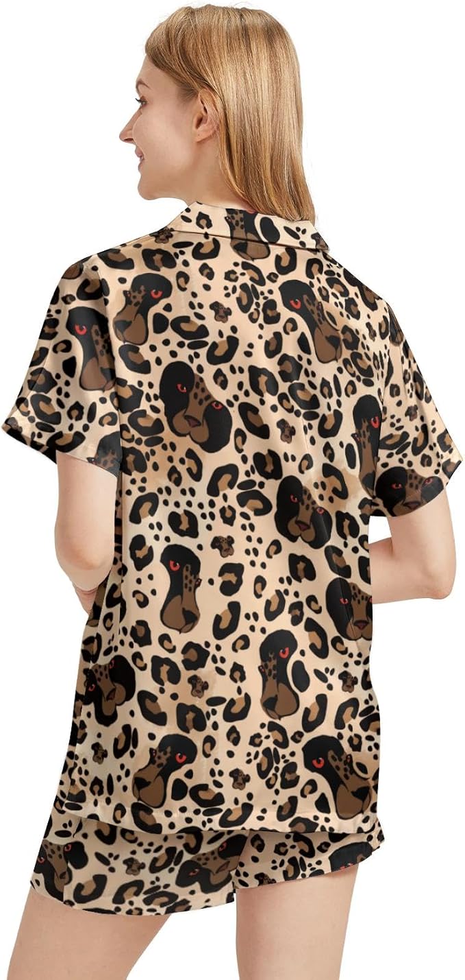 Women's Pajama Set - Short Sleeve - 2 Piece