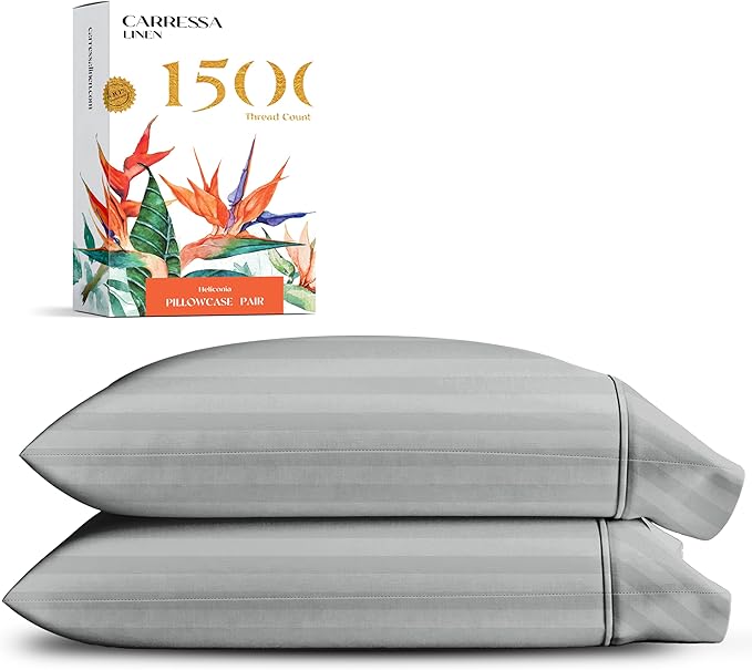 Linen Cooling Pillowcase Set - Queen - 2 Piece