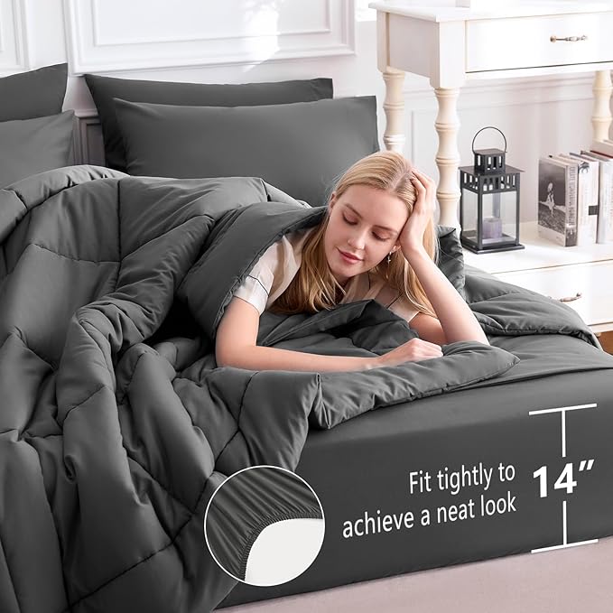 Comforter Set - California King - 7 Piece
