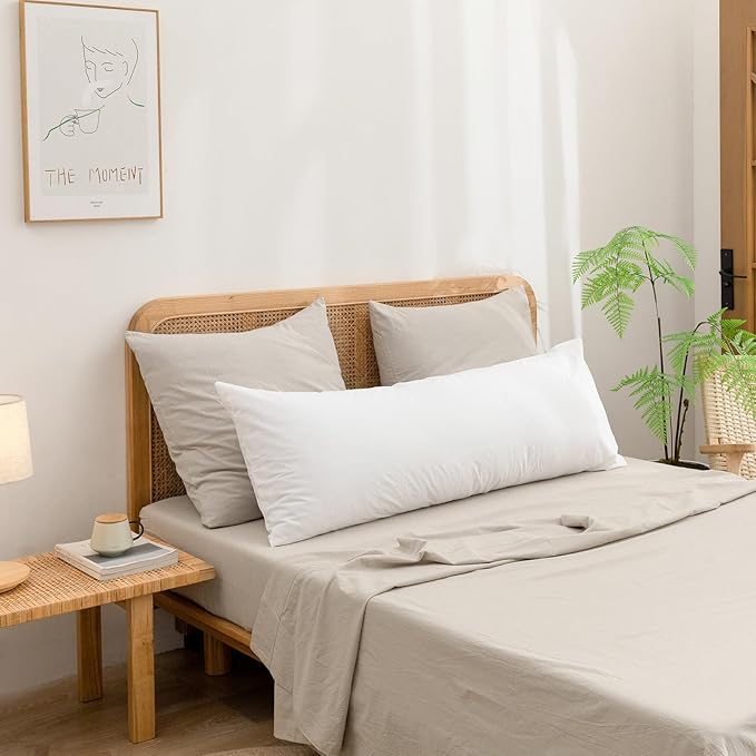 Linen Pillowcase Set - 26 x 26 in