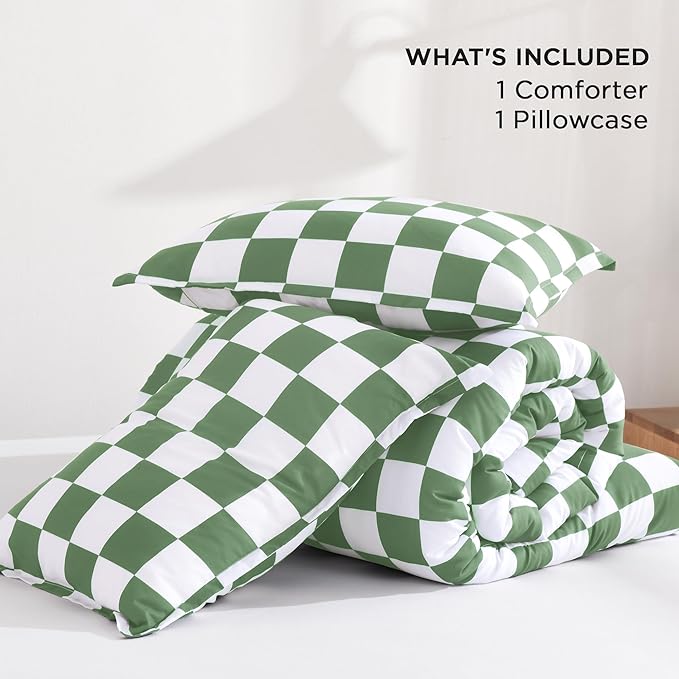 Microfiber Comforter Set - Twin - 66 x 90 in - 2 Piece