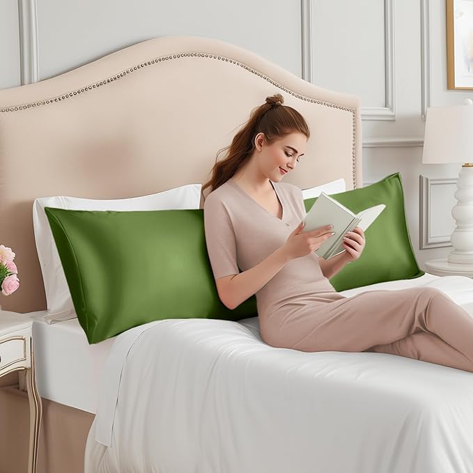 Mulberry Silk Cooling Pillowcase - 20 x 54 in