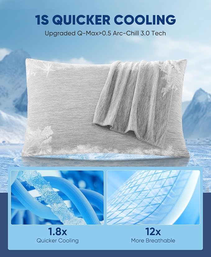 Cooling Pillowcase Set - 2 Pack