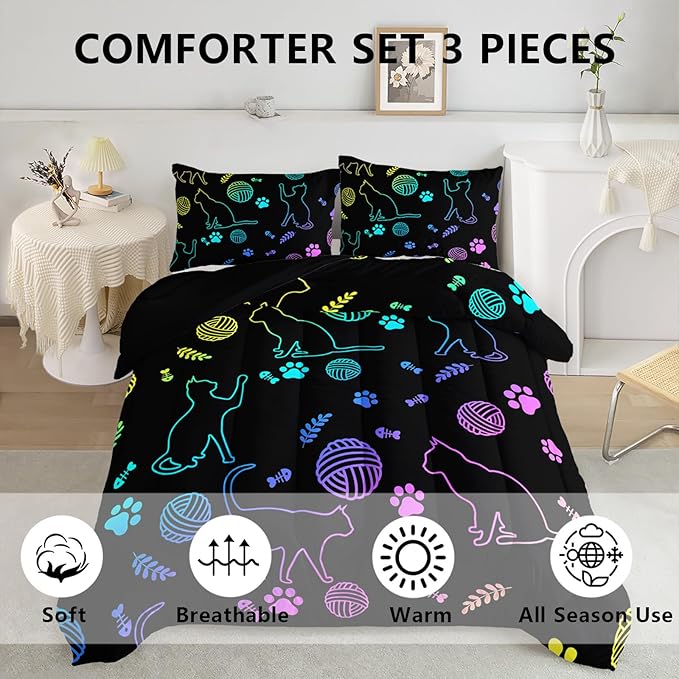 Comforter Set - King - 3 Piece