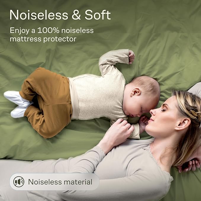 Bamboo Cooling Mattress Protector - King