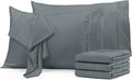 Microfiber Pillowcase Set - King - 20 x 40 in - 6 Pack