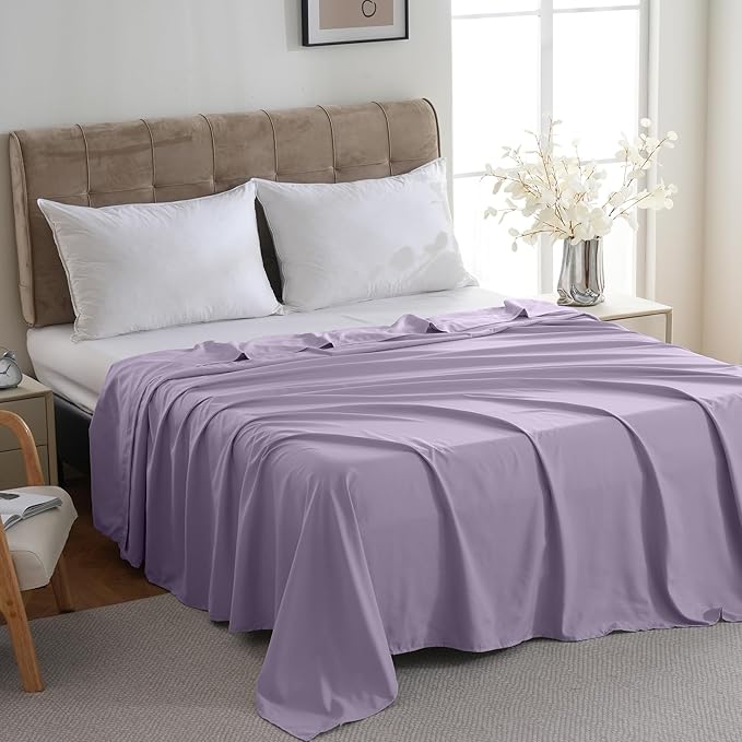 Microfiber Hypoallergenic Flat Sheet - Twin