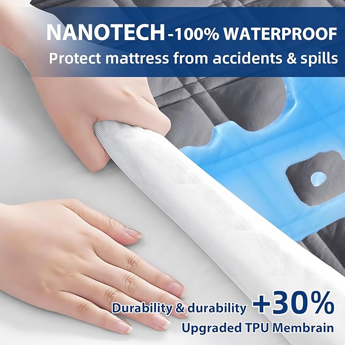 Cooling Mattress Protector - King