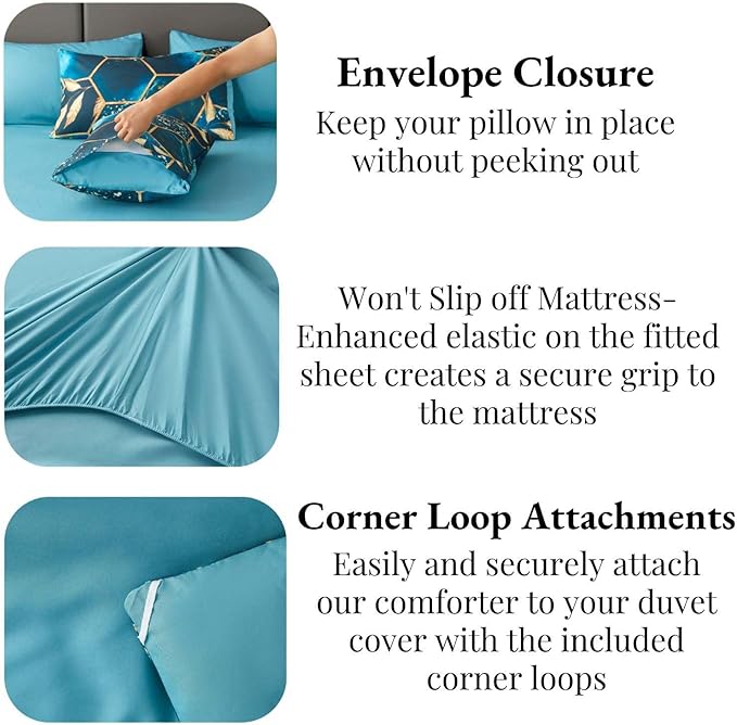 Comforter Set - Queen - 7 Piece