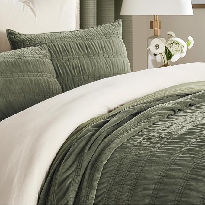 Velvet Quilt Set - King