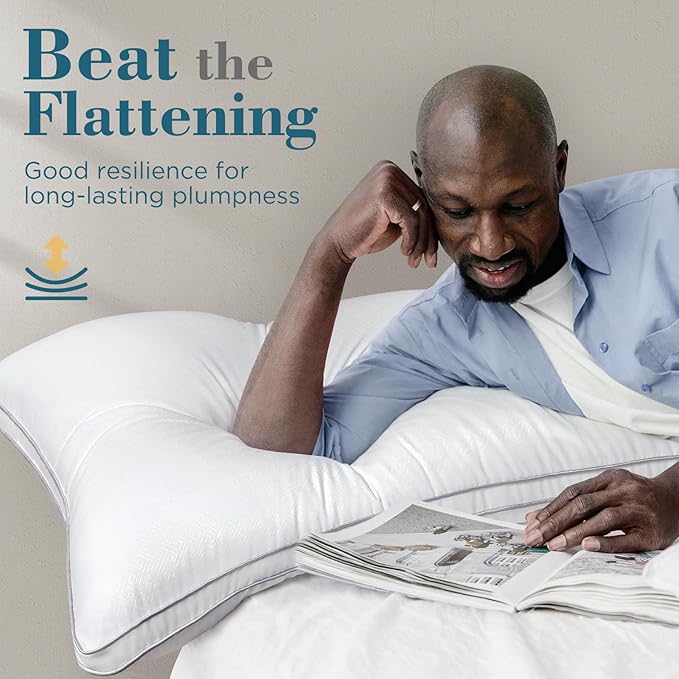 Down Alternative Cooling Bed Pillow - King - 2 Piece
