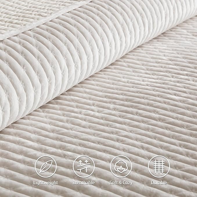 Velvet Quilt Set - King
