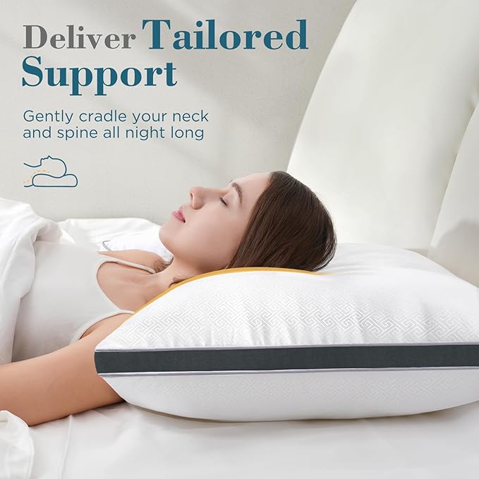 Down Alternative Cooling Bed Pillow - Queen - 2 Piece