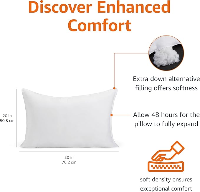 Down Alternative Bed Pillow - Queen