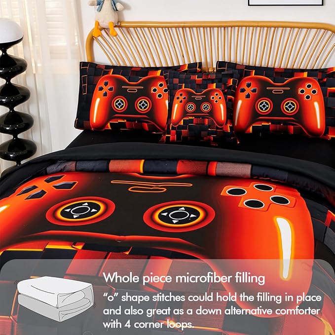 Comforter Set - Twin - 6 Piece