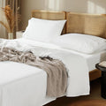 100% Cotton Bed Sheet Set - Full - 16 in Deep Pocket - 4 Piece