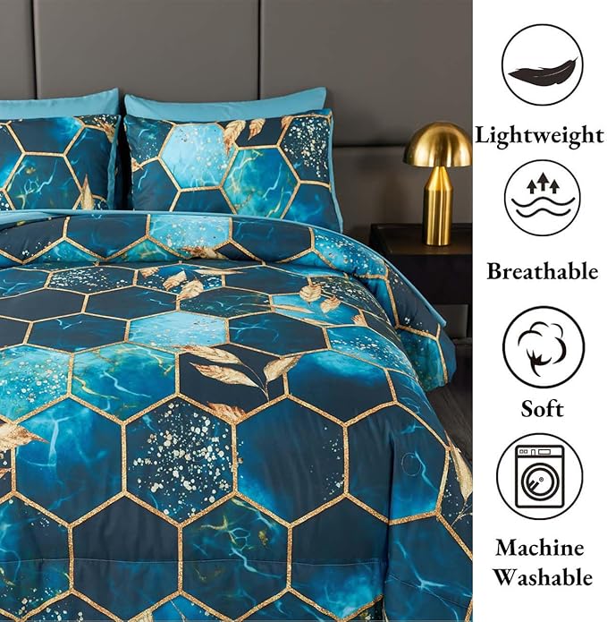 Comforter Set - Queen - 7 Piece