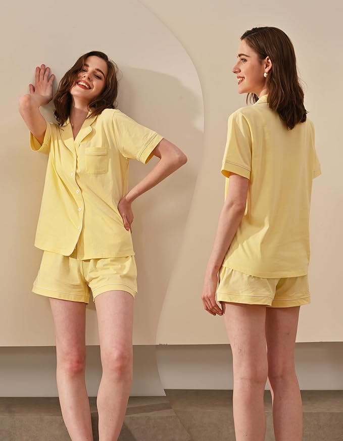 Women's 100% Cotton Pajama Set - 2 Piece