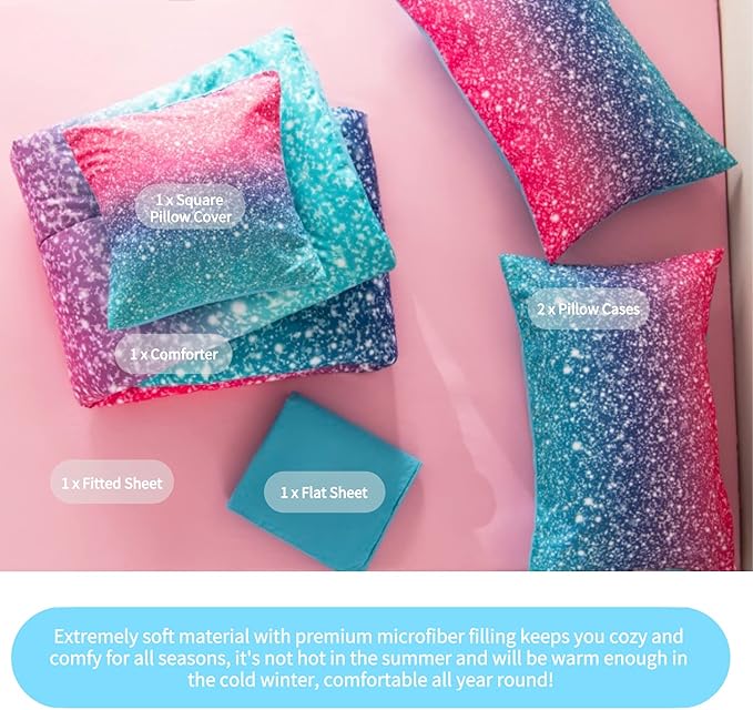 Comforter Set - Full - 6 Piece