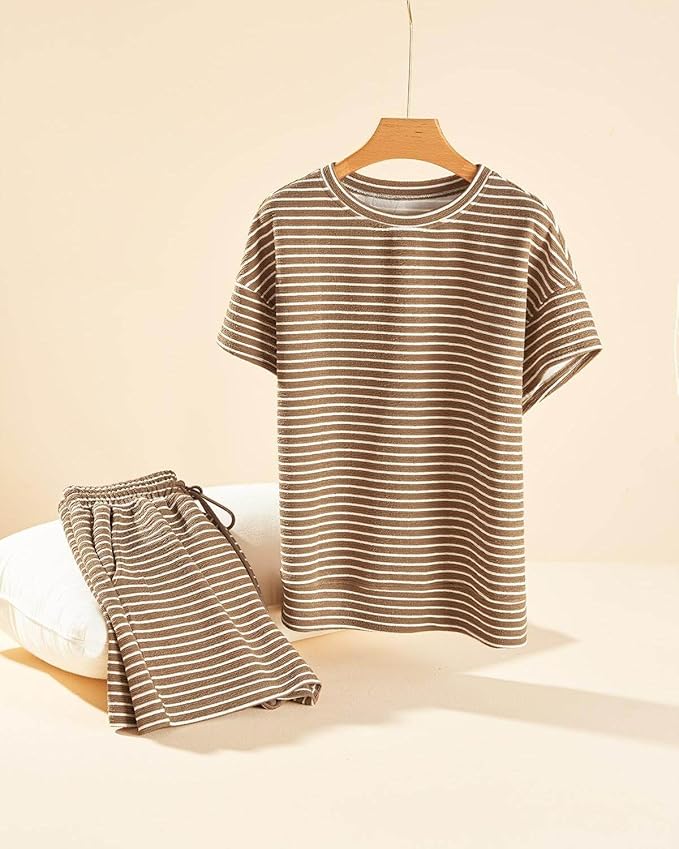 Shorts Pajama Set - Short Sleeve - 2 Piece