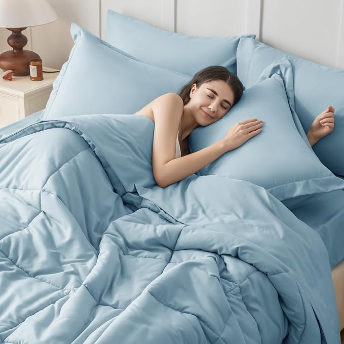 Down Alternative Comforter Set - King - 7 Piece