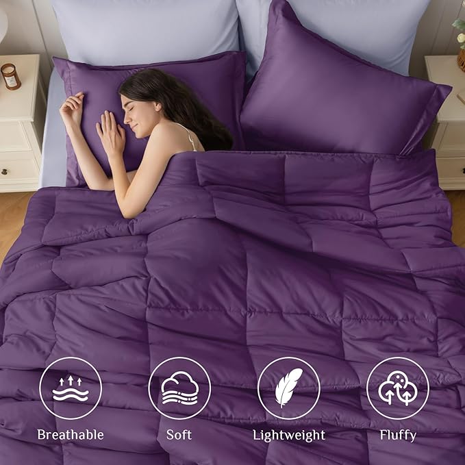 Down Alternative Comforter Set - Full - 7 Piece